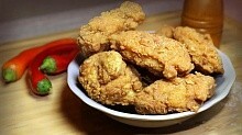 Рецепт - Острые куриные крылышки KFC