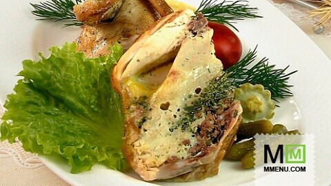Курица, фаршированная яйцами Курица, фаршированная яйцами