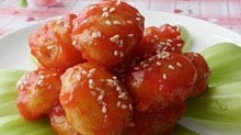 Рецепт - Маленький картофель в ананасном соусе
