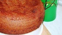Рецепт - Бисквит простейший - основа для тортов