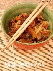 Приготовление блюда по рецепту - Мясо по-корейски с фунчозой. Шаг 10