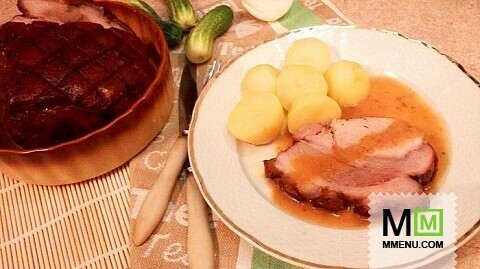 Жаркое из свинины по-баварски