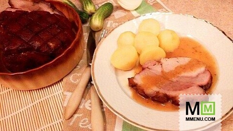 Жаркое из свинины по-баварски Жаркое из свинины по-баварски