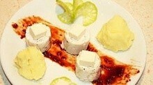 Рецепт - Рулетики из судака с сырной начинкой с пикантным соусом