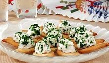 Рецепт - Деликатесная закуска на крекерах