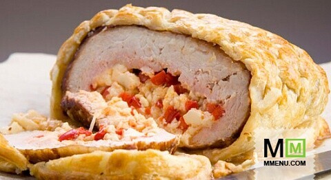 Мясо в слоеной рубашке Мясо в слоеной рубашке
