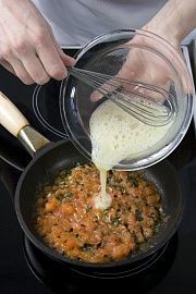 Приготовление блюда по рецепту - Итальянский омлет. Шаг 4