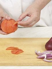 Приготовление блюда по рецепту - Закуска из баклажан. Шаг 3