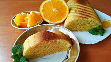Рецепт - Апельсиновый домашний кекс (экономно и просто)