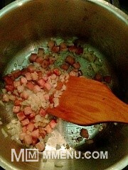 Приготовление блюда по рецепту - Фасолевый суп с колбасками. Шаг 3