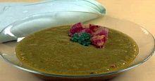 Рецепт - Суп-пюре гороховый с беконом
