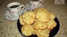 Рецепт - Яблочное печенье на сметане
