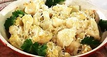 Рецепт - Цветная капуста с сыром