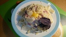 Рецепт - Карбонара с беконом и сливками