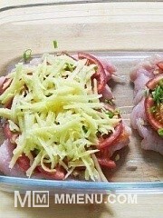 Приготовление блюда по рецепту - КУРИНАЯ ГРУДКА ПОД ШУБОЙ. Шаг 6