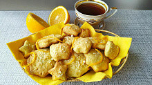 Рецепт - Апельсиновое печенье, всегда готовлю его на сладкий стол детям