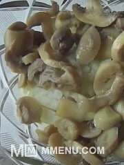 Приготовление блюда по рецепту - Лаваш с грибами и сыром. Шаг 2