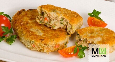 Котлеты из тунца Котлеты из тунца