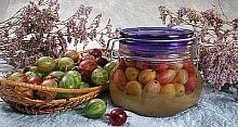 Рецепт - Компот из крыжовника