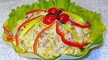 Рецепт - Блиный салат