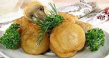 Рецепт - Грибы, жареные в тесте