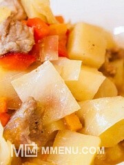 Приготовление блюда по рецепту - Овощное рагу "Сочное". Шаг 15