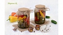 Рецепт - Маринованные овощи - ассорти