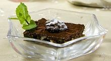 Рецепт - Шоколадно-ромовое пирожное