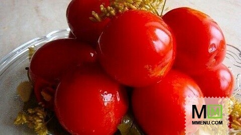 Маринованные помидоры (сладкие)