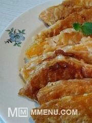 Приготовление блюда по рецепту - Жареная тыква  в кляре Вкусно и Просто// Рецепт за 5 минут . Шаг 1