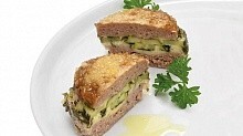 Рецепт - Запеканка мясная с цуккини