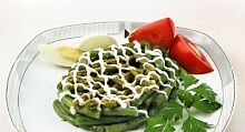 Рецепт - Салат из спаржи и стручковой фасоли