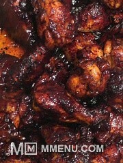Приготовление блюда по рецепту - Куриные крылышки «Эль Негро» с мёдом.. Шаг 9