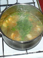 Приготовление блюда по рецепту - Суп с пельменей. Шаг 3