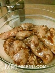 Приготовление блюда по рецепту - Куриные крылышки в имбирном маринаде. Шаг 3