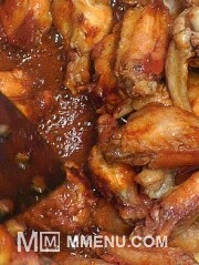 Приготовление блюда по рецепту - Куриные крылышки «Эль Негро» с мёдом.. Шаг 5