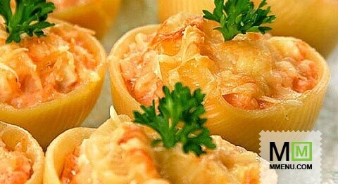 Ракушки фаршированные