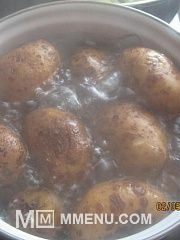 Приготовление блюда по рецепту - картофельный Хрюша. Шаг 1