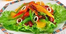 Рецепт - Салат из красной фасоли