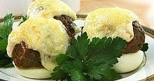Рецепт - Закуска из яиц и паштета