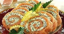 Рецепт - Рулет из лосося