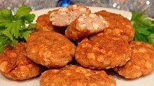 Рецепт - Крабовые котлеты с курочкой