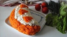 Рецепт - Салат апельсиновая долька