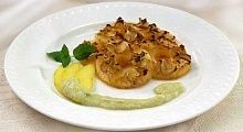 Рецепт - Запеченный ананас под соусом из папайи