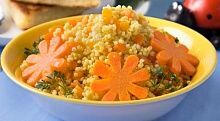 Рецепт - Ароматная пшенка с морковью