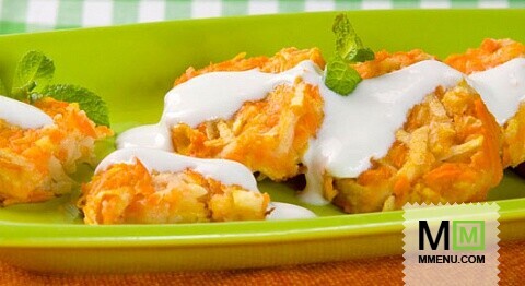 Морковно-яблочные котлеты Морковно-яблочные котлеты