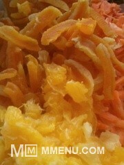 Приготовление блюда по рецепту - Салат "Оранжевое настроение". Шаг 5