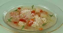 Рецепт - Рисовый суп с овощами (2)