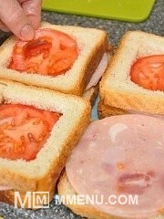 Приготовление блюда по рецепту - Необычные и вкусные бутерброды к завтраку.. Шаг 7