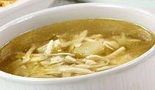 Рецепт - Суп картофельный с брынзой